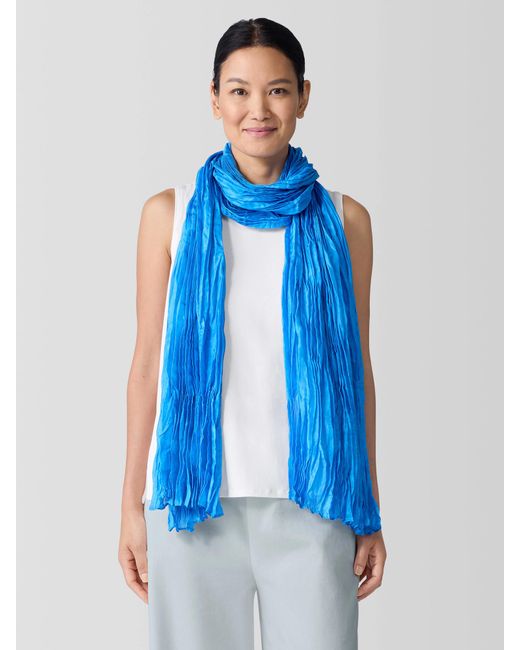 Eileen fisher silk scarf best sale