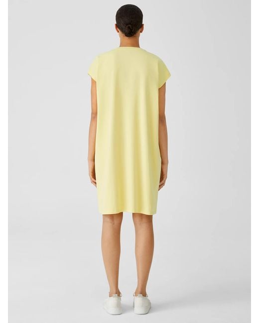 Eileen fisher yellow dress 2025