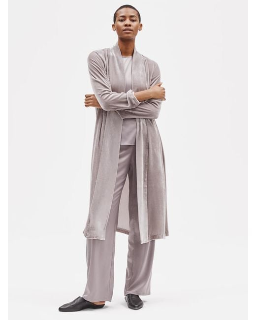 eileen fisher shawl collar jacket