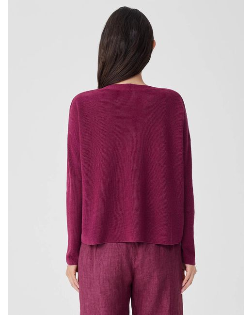 Eileen fisher v neck cardigan hot sale