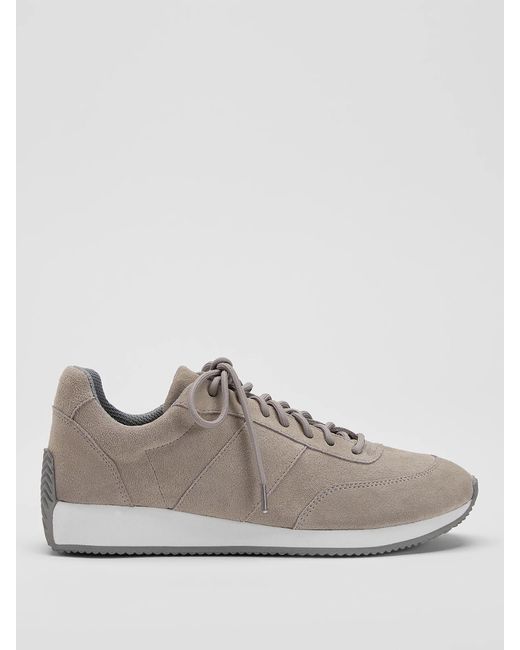 Eileen Fisher Gray Haste Suede Sneaker