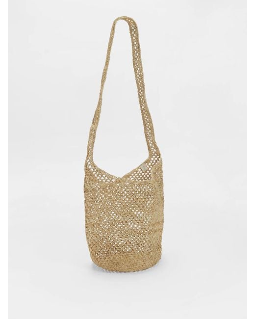 Eileen Fisher White Mar Y Sol For Raffia Tote
