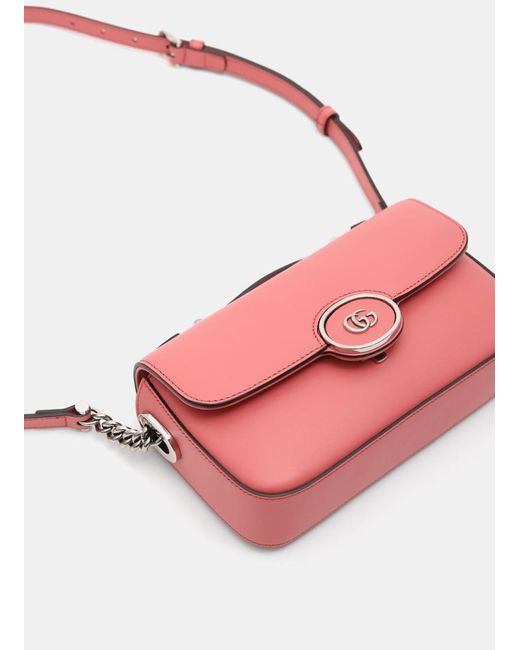 GUCCI Petite GG mini shoulder bag pink