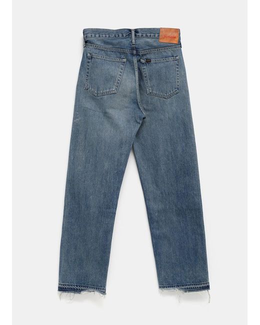 Chimala 13.5oz Selvedge Denim Used Ankle Cut Jeans in Blue Lyst UK