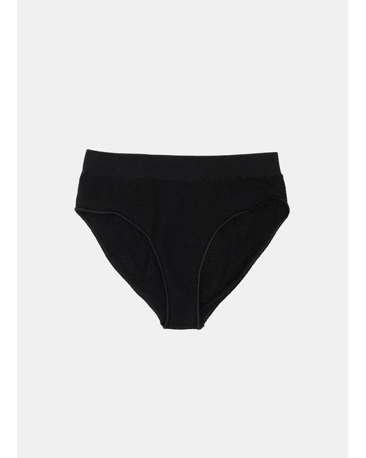 Baserange Cotton Odea Panties in Black Lyst