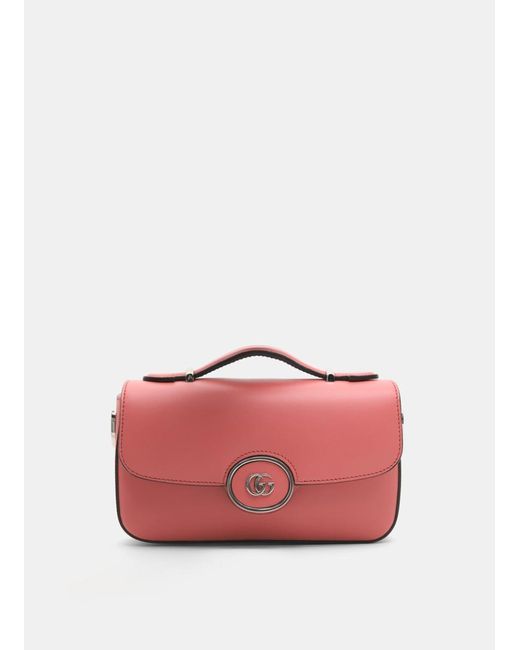 GUCCI Petite GG mini shoulder bag pink