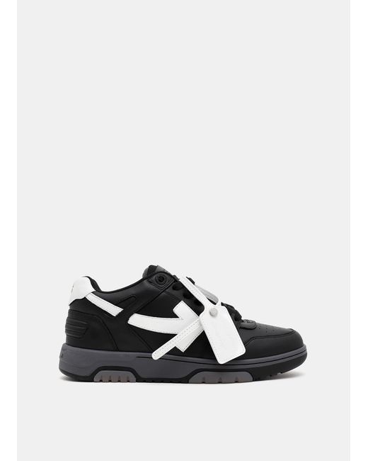 office leather trainers