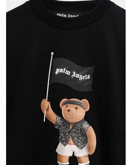 Palm Angels Pirate Teddy Bear T-Shirt Black