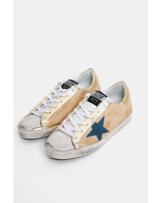 golden goose deluxe brand superstar metallic sneaker