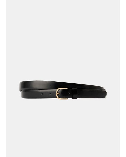 Totême Wrap Belt in Black Lyst UK