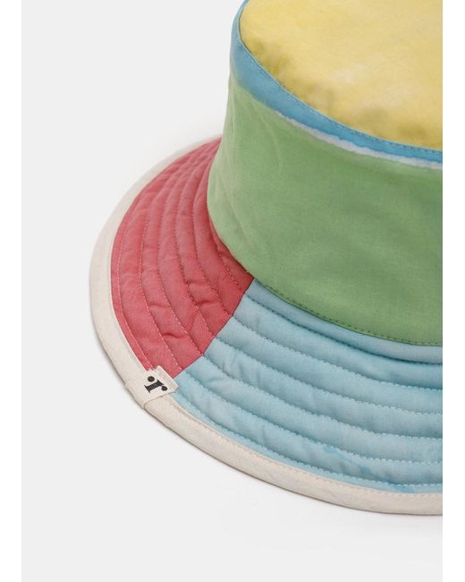 Romualda Cotton Lego Bucket Hat in Beige (Natural) Lyst