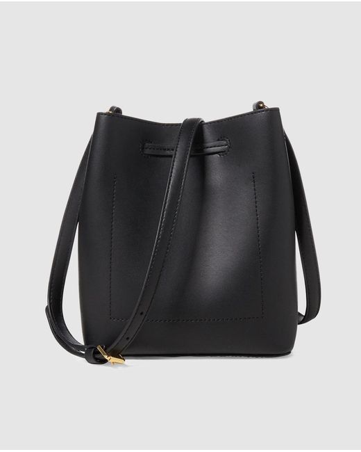 ralph lauren bucket bag black
