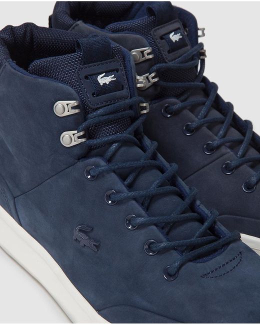 navy blue lace up boots