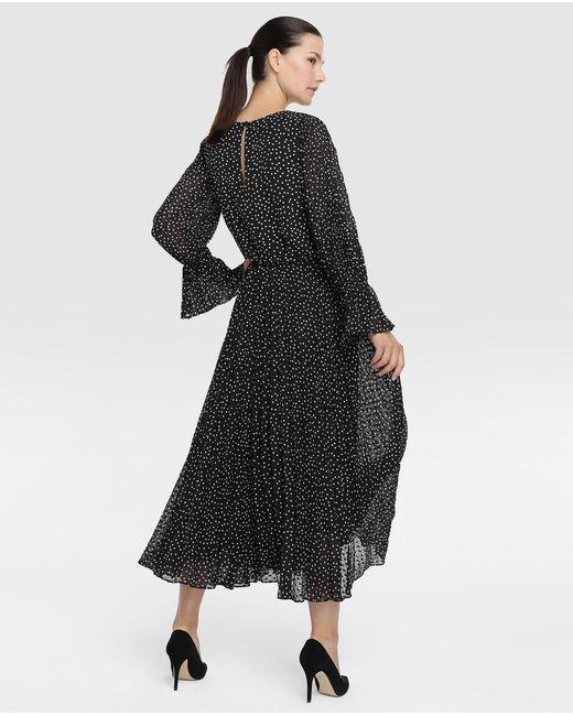 armani pleated dress