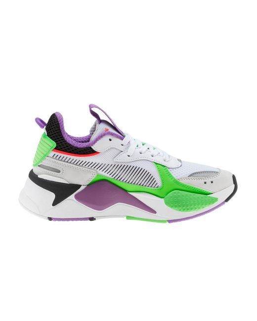 puma rs green