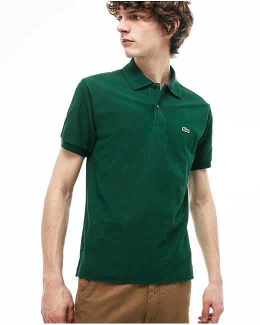 lacoste polo verde