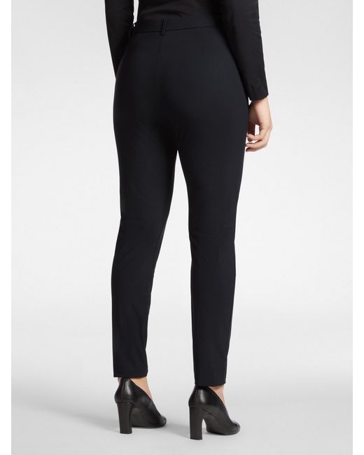 Pantaloni chinos in jersey di Elena Miro in Black