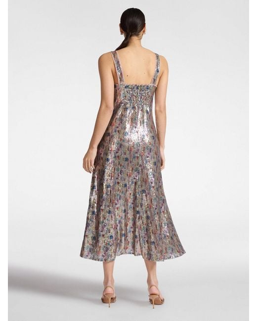 Abito in tulle con paillettes di Elena Miro in Gray