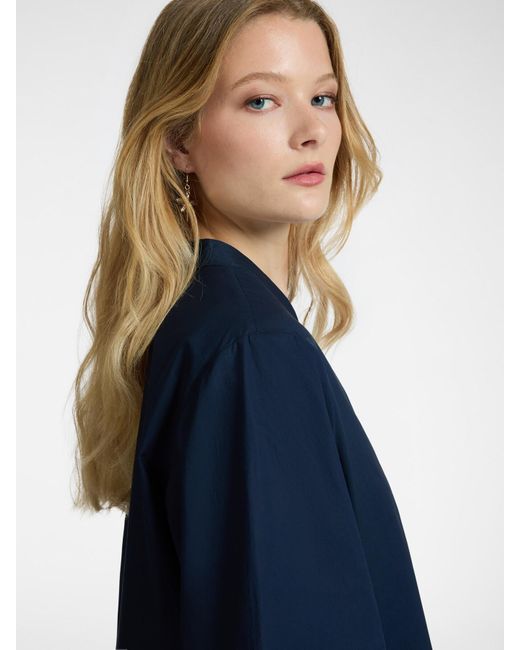 Abito relaxed fit in cotone di Elena Miro in Blue