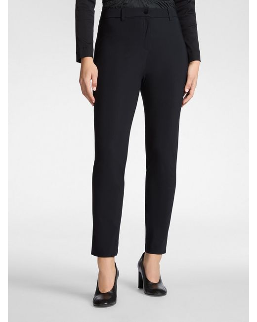 Pantaloni chinos in jersey di Elena Miro in Black