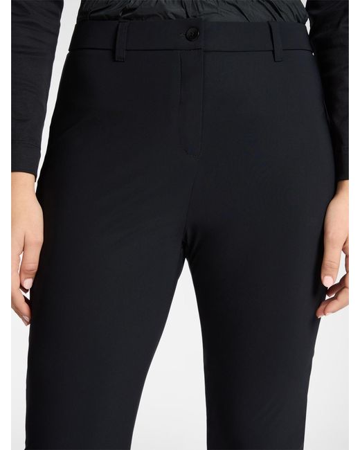 Pantaloni chinos in jersey di Elena Miro in Black