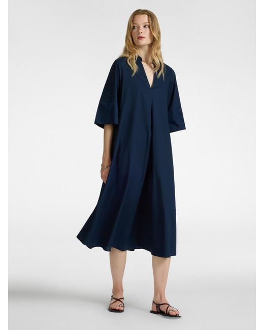 Abito relaxed fit in cotone di Elena Miro in Blue