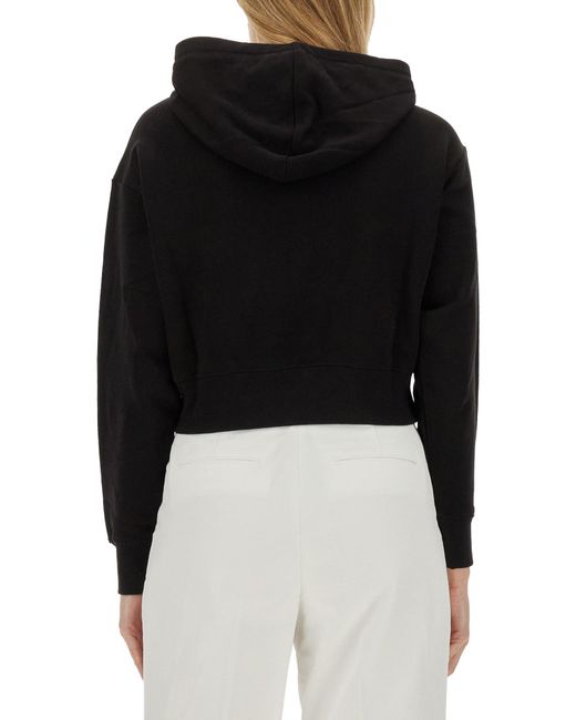 Felpa Con Logo di MICHAEL Michael Kors in Black