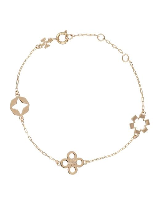 Tory Burch White Bracciale Forget Me Not