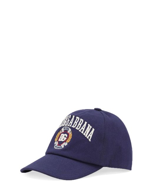 Dolce & Gabbana Blue Hat With Visor