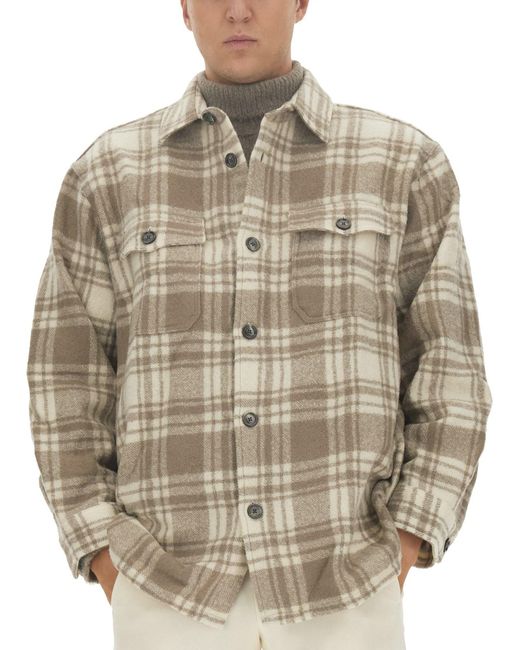 Camicia Oversize di AMI in Natural