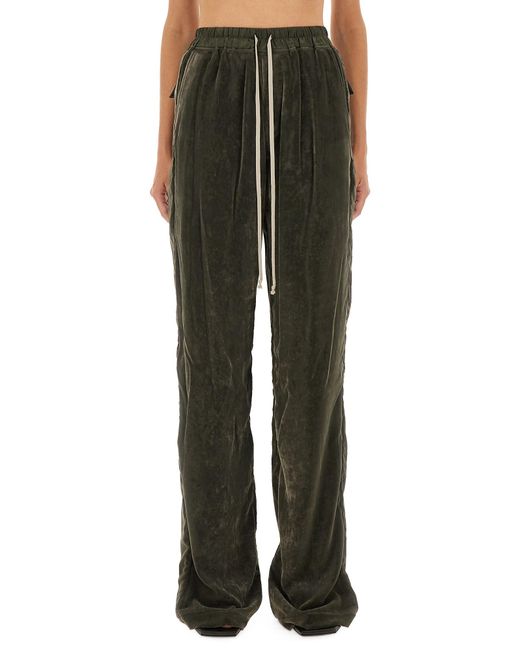 Rick Owens Green Pants "Dietrich"