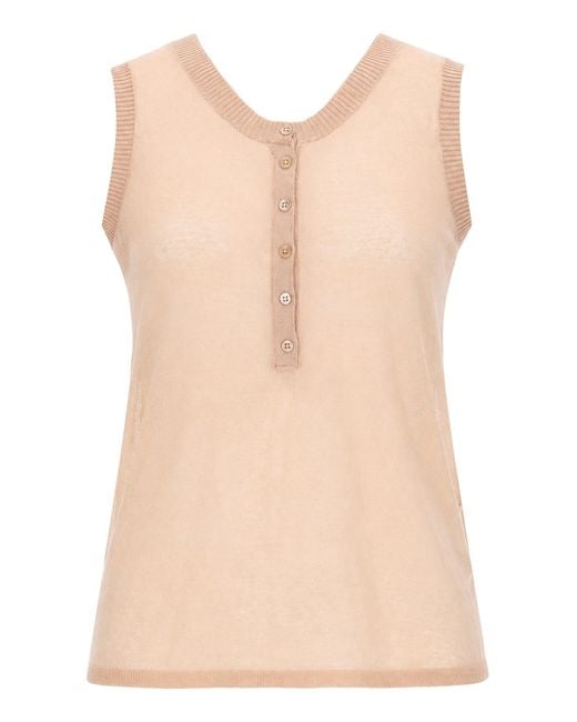 Paloma Wool Natural Top "Velata"