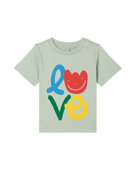 Stella McCartney Blue Stella Mc Cartney T Shirt "Love"