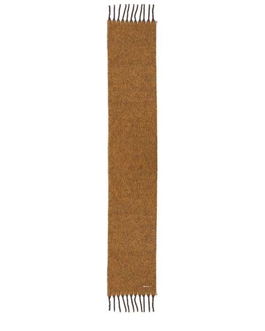 Bally Natural Wool Blend Scarf