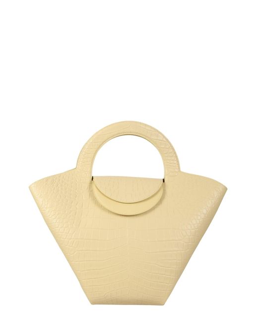 Bottega Veneta Natural Large Doll Tote Bag With Coconut Print