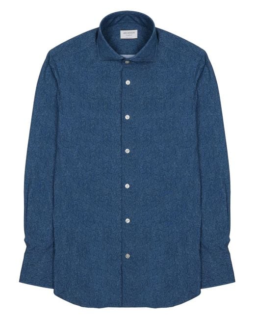 ARCHIVIUM BE UPDATED Blue Camicia for men