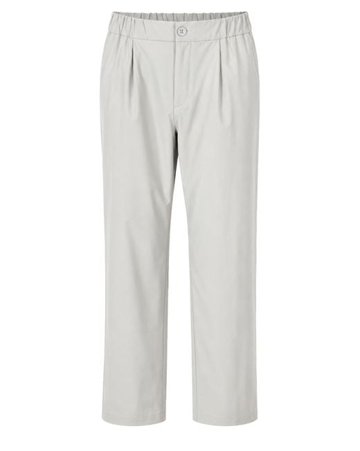 Herno Gray Pantalone Elasticizzato for men