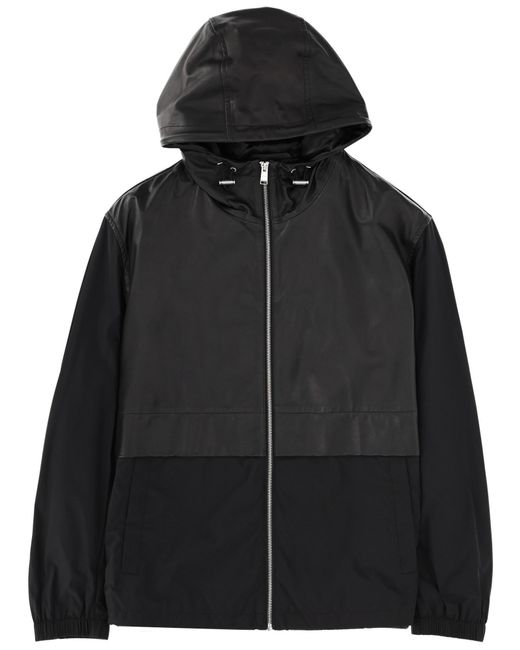 Boss Black Leather Blend Jacket for men