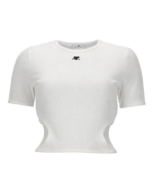 Courreges White Chic T-Shirt