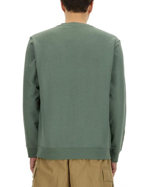 Felpa di HUGO in Green da Uomo