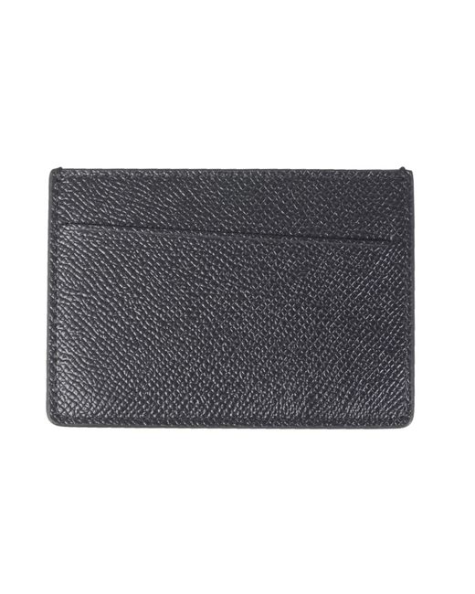 Maison Margiela Gray Leather Card Holder