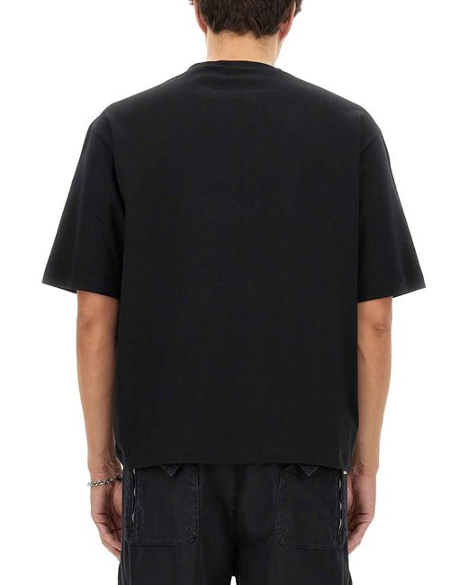 T-Shirt Con Logo di DSquared² in Black da Uomo