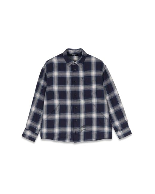 DSquared² Blue Over Checked Shirt