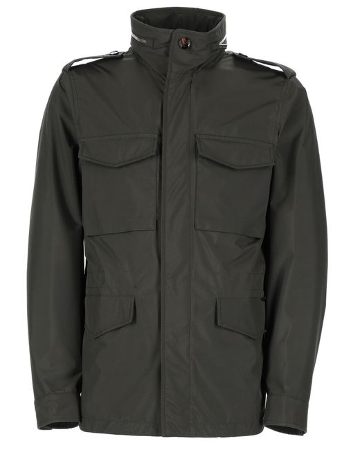 Moorer Black Giacca "Denver-Stp" for men