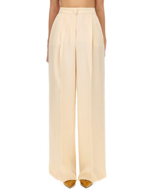 Max Mara Natural Silk Pants