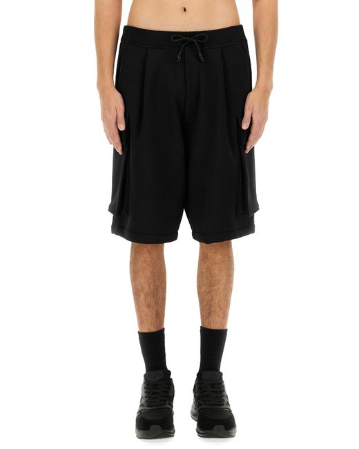 DSquared² Black Balloon" Cargo Bermuda Shorts for men