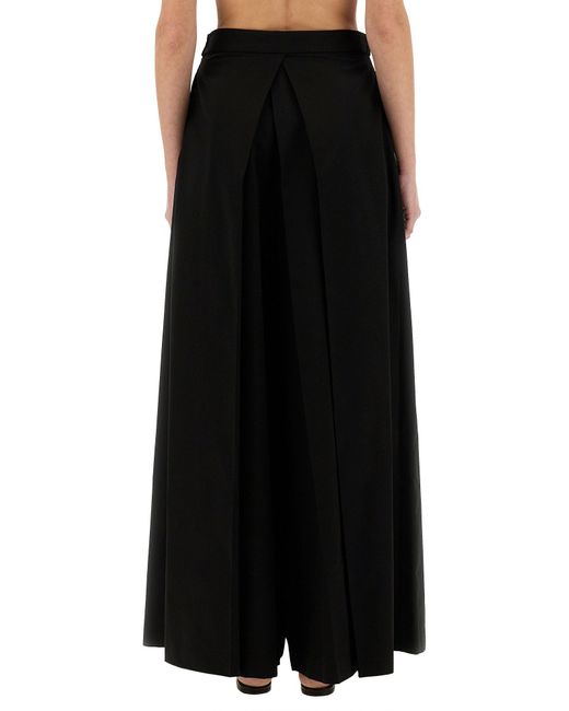 Pantalone Wide Leg di Fabiana Filippi in Black