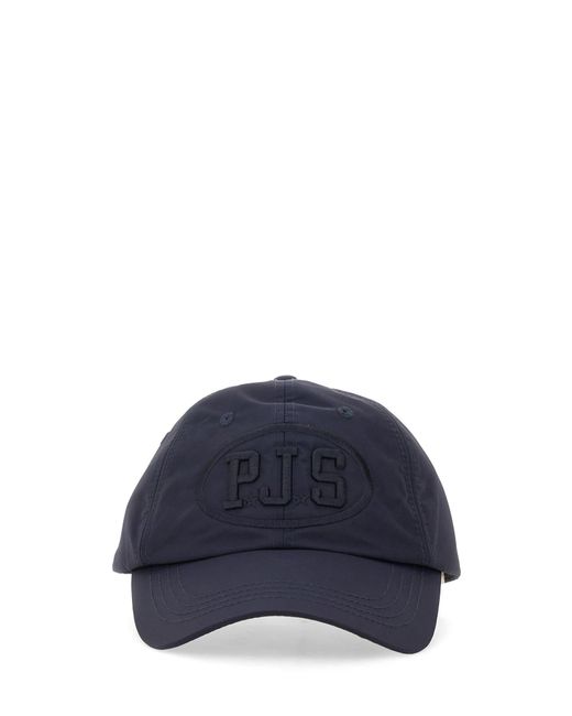 Parajumpers Blue Baseball Hat With Logo