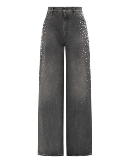 Golden Goose Deluxe Brand Gray "Melody Boyfriend" Jeans