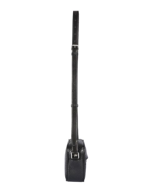 Camera Bag Camp Piccola di Saint Laurent in Black da Uomo